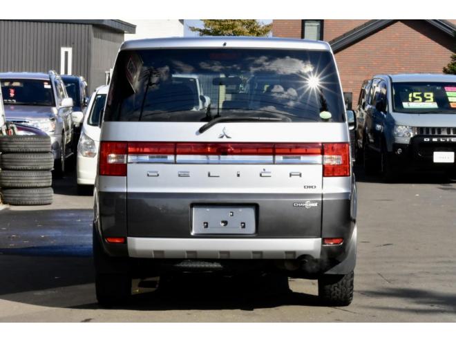 デリカD:5　Chamonix　４WD　本州仕入　車検２年付　両側パワースライド　ステップ付　フリップダウンモニター　寒冷地仕様