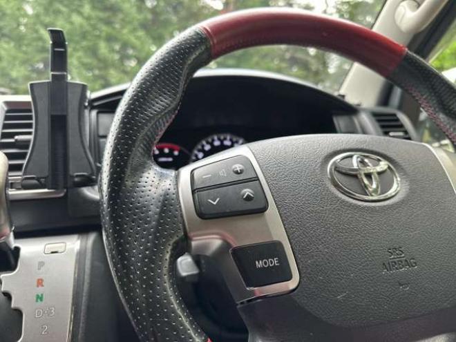 レジアスエース3.0 スーパーGL ロングボディ ディーゼルターボ 4WD　ワンオーナー　社外アルミ　モデリスタエアロ　オーバーフェンダー　両側パワースライドドア　ETC　Gスターター　バックカメラ　PS　PW　ABS　キーレス　純正ナビ 3000