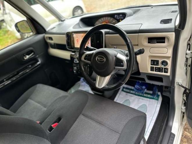 ムーヴキャンバスX ブラックアクセント リミテッド SAIII 4WD　記録簿　地デジナビ　バックカメラ　純正エンジンスターター　両側パワースライドドア　ETC　ドライブレコーダー　パワステ　パワーウィンドウ　社外アルミ　ABS　キーレスエントリー　ダウンサス(純正積込) 660