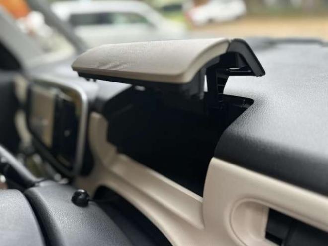 ムーヴキャンバスX ブラックアクセント リミテッド SAIII 4WD　記録簿　地デジナビ　バックカメラ　純正エンジンスターター　両側パワースライドドア　ETC　ドライブレコーダー　パワステ　パワーウィンドウ　社外アルミ　ABS　キーレスエントリー　ダウンサス(純正積込) 660