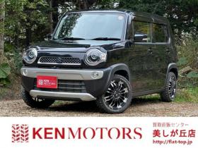 ハスラー　X 4WD　社外マフラー　デュアルカメラブレーキサポート　パワステ　パワーウィンドウ　キーレス　オートエアコン　シートヒーター　純正アルミ　ナビTV　バックカメラ 660