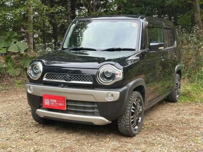 ハスラーX 4WD　社外マフラー　デュアルカメラブレーキサポート　パワステ　パワーウィンドウ　キーレス　オートエアコン　シートヒーター　純正アルミ　ナビTV　バックカメラ 660