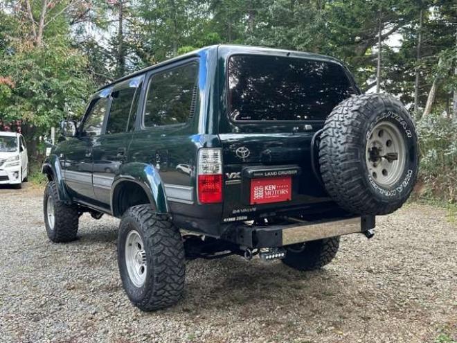 ランドクルーザー80 4.2 VXリミテッド EGR装着車 ディーゼルターボ 4WD　リフトアップ　社外バンパー　3連メーター　サンルーフ　キーレス　クルーズコントロール　ETC　パワステ　パワーウィンドウ　社外ナビ　社外アルミ　キーレスエントリー 4200