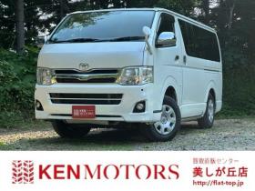 レジアスエース　3.0 スーパーGL プライムセレクション ロングボディ ディーゼルターボ 4WD　記録簿/社外アルミ/ETC/手作りベッドキット 3000