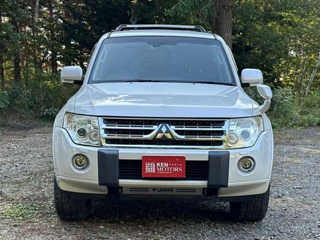 パジェロ3.2 ロング エクシード ディーゼルターボ 4WD　純正ナビ　バックカメラ　パワステ　パワーウィンドウ　純正アルミ　ABS　キーレス　シートヒーター 3200