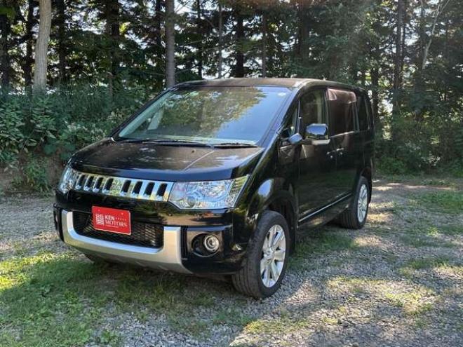 デリカD：5 2.2 D パワーパッケージ ディーゼルターボ 4WD　ワンオーナー/記録簿/社外ナビ/Bカメラ/ETC 2300