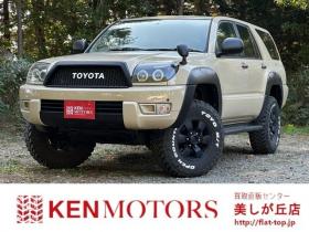 ハイラックスサーフ　2.7 SSR-X アメリカンバージョン 4WD　コンビハンドル　社外ナビ　バックカメラ　ETC　社外スターター　社外ヘッドライト　シートカバー　パワーウィンドウ　パワステ　純正アルミ　ABS　キーレス　社外テール　社外グリル 2700