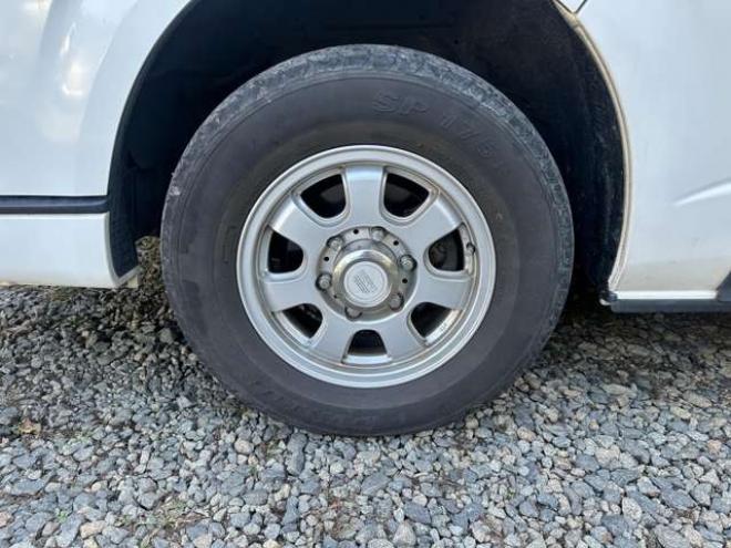 ハイエースバン2.7 DX ワイド スーパーロング ハイルーフ GLパッケージ 4WD　ハイルーフ　サブバッテリー　ベットキット　ワンオーナー　パワステ　パワーウィンドウ　キーレス　片側スライドドア 2700