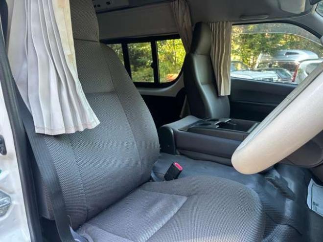 ハイエースバン2.7 DX ワイド スーパーロング ハイルーフ GLパッケージ 4WD　ハイルーフ　サブバッテリー　ベットキット　ワンオーナー　パワステ　パワーウィンドウ　キーレス　片側スライドドア 2700