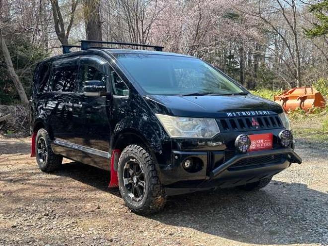 デリカD：5 2.4 シャモニー 4WD　ミラーモニタ/ETC/シートヒータ/社外ナビ 2400