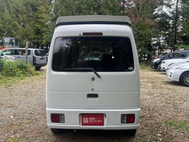 エブリィジョイン ハイルーフ 4WD　ポップアップルーフ　FFヒーター　サブバッテリー　700Wインバータリアヒーター　シンク　給水タンク　テーブル　禁煙車　パワステ　パワーウィンドウ　キーレス 660