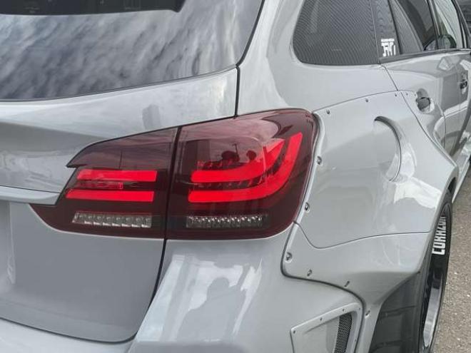 レヴォーグ2.0 STI スポーツ アイサイト 4WD　東京オートサロン2020受賞車　フロント片側60mmワイド　リア片側85mmワイド　ナルドグレー全塗装　BRIDEセミバケットシート　WRX後期Fバンパー　フロント6POTキャリパー　CUSCO製車高調　車幅公認済み 2000