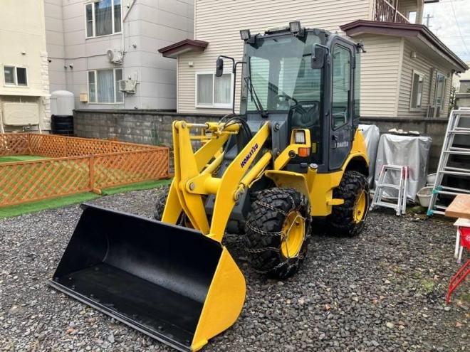 ホイールローダWA30-6 スノータイヤ＆チェーン付