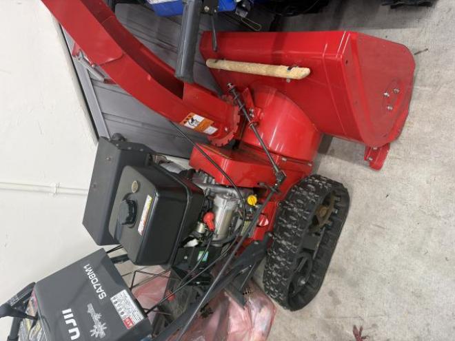 除雪機フジイ除雪機SA708M1程度上