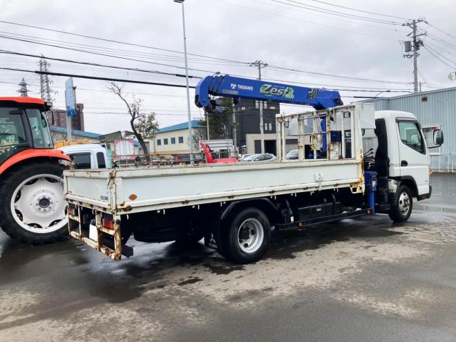 キャンター中古　ワイド4段ラジコンクレーン