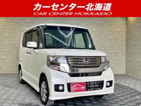 N-BOX　660カスタムG Lパッケージ 4WD 5年保証 スマキー ナビTV Bカメ ETC 寒冷地仕様 禁煙 車検整備2年付 修復歴無