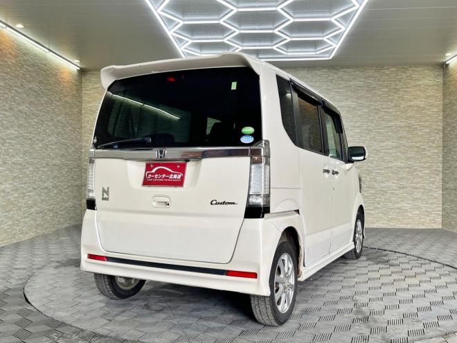 N-BOX660カスタムG Lパッケージ 4WD 5年保証 スマキー ナビTV Bカメ ETC 寒冷地仕様 禁煙 車検整備2年付 修復歴無