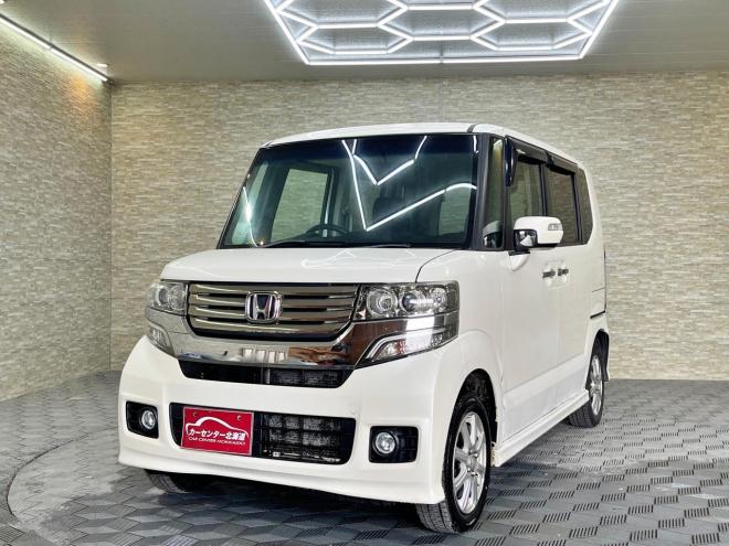 N-BOX660カスタムG Lパッケージ 4WD 5年保証 スマキー ナビTV Bカメ ETC 寒冷地仕様 禁煙 車検整備2年付 修復歴無