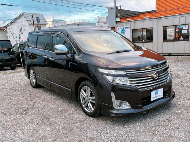 エルグランド2.5 250ハイウェイスター 4WD　ローンが不安な方＜優遇ローン＞1年保証　本州仕入　寒冷地仕様