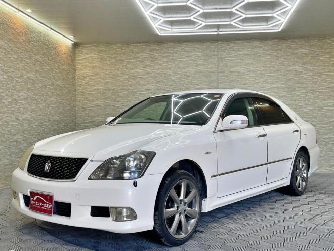 クラウンアスリート2.5i-Four60thスペシャルED 4WD 5年保証 スマキー ナビ Bカメ ETC 寒冷地仕様 禁煙 車検整備2年付