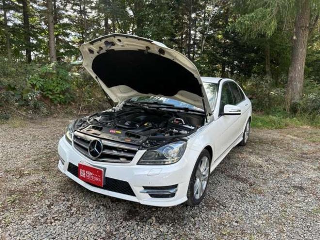 ベンツCクラス C180 アバンギャルド　クルーズコントロール　ABS　ナビTV　バックカメラ　ETC　革シート　キーレス　パワステ　パワーウィンドウ　電動シート　横滑り防止装置　盗難防止装置 正規輸入車 2WD 1800