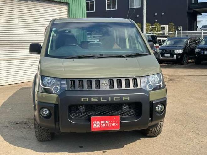 デリカD：5 2.2 D パワーパッケージ ディーゼルターボ 4WD　リフトUP/サイドガード/両側パワスラ/ETC 2300