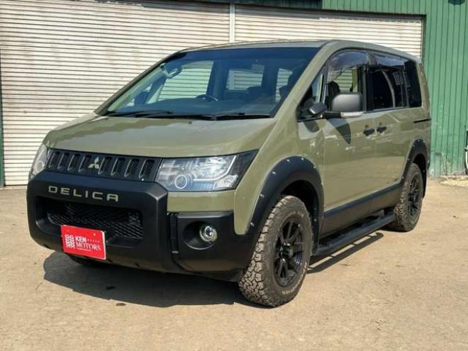 デリカD：5 2.2 D パワーパッケージ ディーゼルターボ 4WD　リフトUP/サイドガード/両側パワスラ/ETC 2300