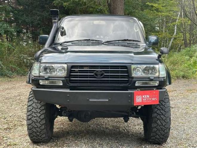ランドクルーザー80 4.2 VXリミテッド EGR装着車 ディーゼルターボ 4WD　リフトアップ　社外バンパー　3連メーター　サンルーフ　キーレス　クルーズコントロール　ETC　パワステ　パワーウィンドウ　社外ナビ　社外アルミ　キーレスエントリー 4200