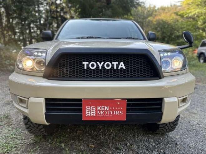 ハイラックスサーフ2.7 SSR-X アメリカンバージョン 4WD　コンビハンドル　社外ナビ　バックカメラ　ETC　社外スターター　社外ヘッドライト　シートカバー　パワーウィンドウ　パワステ　純正アルミ　ABS　キーレス　社外テール　社外グリル 2700