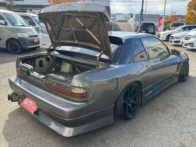 シルビア2.0 K’sクラブセレクション　ターボ　社外アルミ　外エアロ　社外ハンドル　パワステ　パワーウィンドウ　社外LSDデフ　社外インタークーラー　社外タコ足　S14タービン　全塗装済 2WD 2000