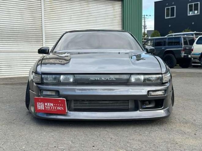 シルビア2.0 K’sクラブセレクション　ターボ　社外アルミ　外エアロ　社外ハンドル　パワステ　パワーウィンドウ　社外LSDデフ　社外インタークーラー　社外タコ足　S14タービン　全塗装済 2WD 2000