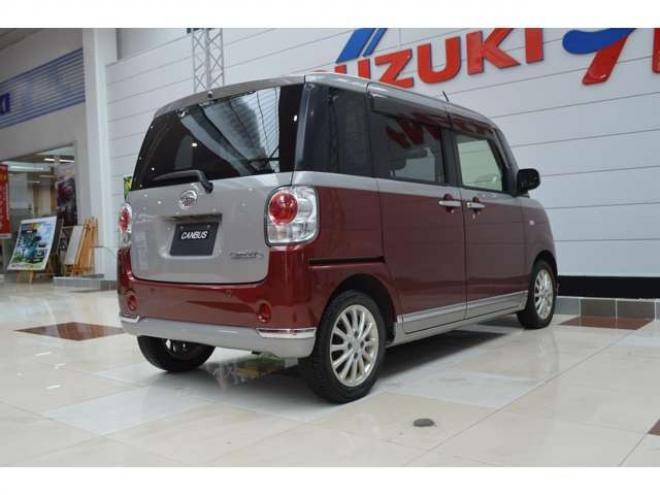 ムーヴキャンバスG メイクアップ SAII 4WD　スマートアシストII両側オートスライドドア7インチワイドナビTVドライブレコーダーLEDライト横滑り防止装置シートヒーター後退時ブレーキサポート 660