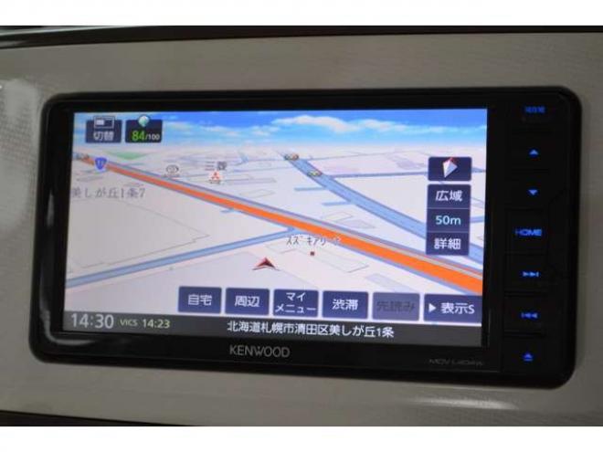 ムーヴキャンバスG メイクアップ SAII 4WD　スマートアシストII両側オートスライドドア7インチワイドナビTVドライブレコーダーLEDライト横滑り防止装置シートヒーター後退時ブレーキサポート 660