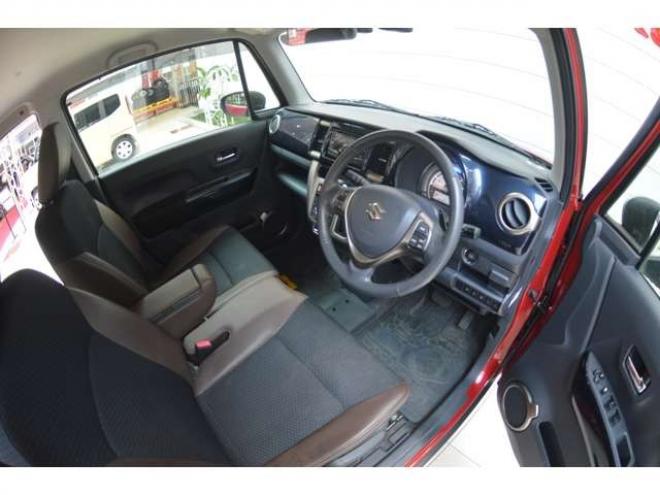 ハスラーJスタイルIIIターボ 4WD　1オーナー特別仕様車Sエネチャージ4WDターボセーフティサポート搭載アイドリングストップ横滑り防止装置パドルシフトLEDライトクルーズコントロールハーフレザーシート 660