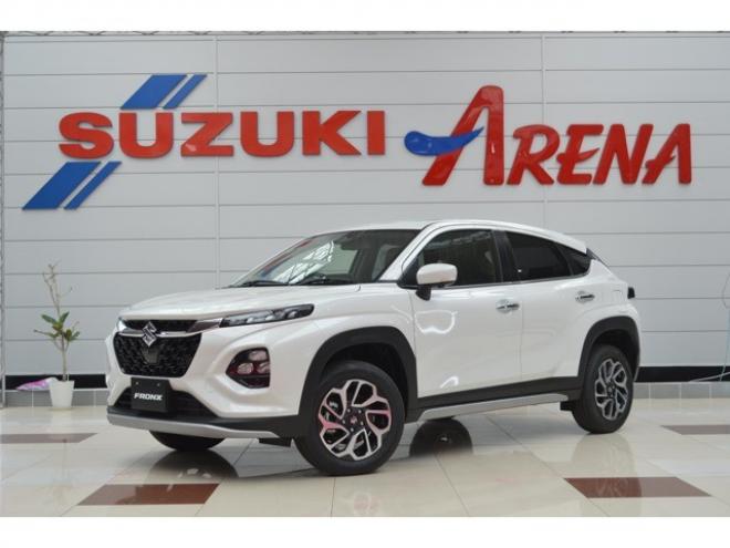フロンクス1.5 4WD　ハイブリット4WDセーフティサポート搭載4WDスズキコネクト対応通信機装着車アダプティブクルーズコントロール全方位モニター付き9インチナビTVバックカメラハイビームアシストLEDライト 登録済未使用車 1500