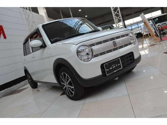 ラパンL 4WD　ワンオーナー車エネチャージ4WDアイドリングストップセーフティサポート搭載レーダーブレーキサポート誤発信抑制機能横滑り防止装置CDシートヒーター社外アルミホイル 660