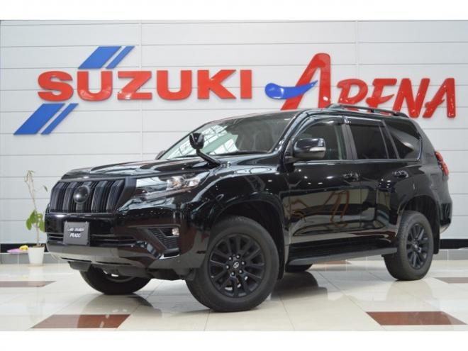 ランドクルーザープラド 2.8 TX Lパッケージ マットブラック エディション ディーゼルターボ 4WD　ワンオーナー車ディーゼルターボ4WD黒革シートビックX11インチナビTVバックカメラ後席モニタープリクラッシュセーフティ後退時ブレーキサポートサポートクルーズコントロールハイビームアシストLEDライト 2800