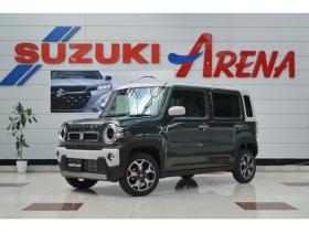 ハスラー　ハイブリッド Xターボ 4WD　届出済未使用車ハイブリッド4WDセーフティサポート搭載スズキコネクト対応通信機装着車全方位モニター9インチナビTVバックカメラアダプティブクルーズコントロールハイビームアシストLEDライト 660