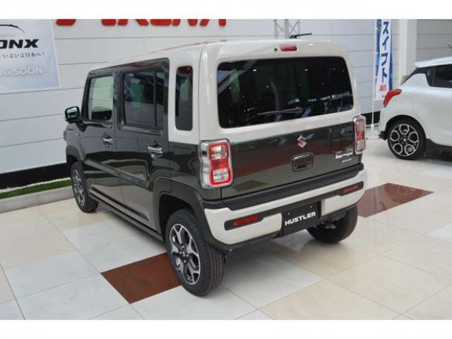 ハスラーハイブリッド Xターボ 4WD　届出済未使用車ハイブリッド4WDセーフティサポート搭載スズキコネクト対応通信機装着車全方位モニター9インチナビTVバックカメラアダプティブクルーズコントロールハイビームアシストLEDライト 660