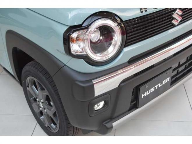 ハスラータフワイルドターボ 4WD　届出済未使用車ハイブリッド4WDセーフティサポート搭載スズキコネクト対応通信機装着車全方位モニター9インチナビTVバックカメラアダプティブクルーズコントロールハイビームアシストLEDライト 660