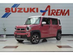 ハスラー　ハイブリッド Xターボ 4WD　ワンオーナーハイブリット4WDターボパドルシフトアダプティブクルーズコントロールセーフティサポート4WDアイドリングストップ横滑り防止装置純正ナビTVドライブレコーダーハイビームアシストLEDライト 660