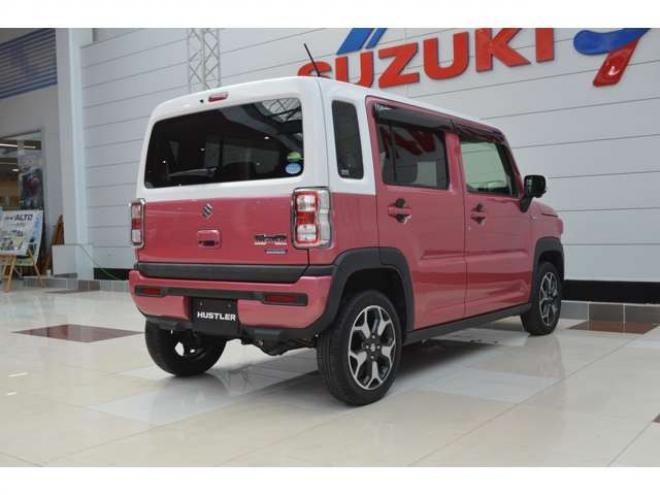 ハスラーハイブリッド Xターボ 4WD　ワンオーナーハイブリット4WDターボパドルシフトアダプティブクルーズコントロールセーフティサポート4WDアイドリングストップ横滑り防止装置純正ナビTVドライブレコーダーハイビームアシストLEDライト 660