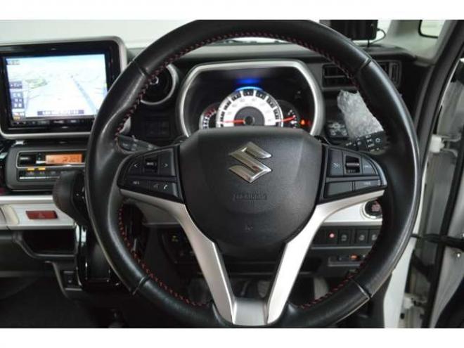 スペーシアカスタム ハイブリッド XSターボ 4WD　ワンオーナー車ハイブリッド4WDターボセーフティサポート搭載デュアルカメラブレーキサポート後退時ブレーキサポート両側オートスライドドア全方位モニター付8インチナビTVバックカメラアダプティブクルコンLED 660