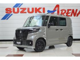 スペーシアベース　XF 4WD　届出済未使用車4WDセーフティサポート搭載デュアルセンサーブレーキサポート後退時ブレーキサポート横滑り防止装置アダプティブクルーズコントロールLEDライト右側オートスライドドア 660