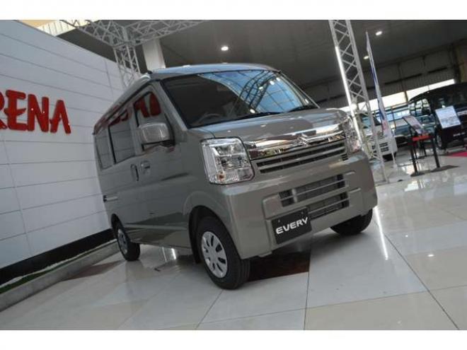 エブリィジョイン ターボ ハイルーフ 4WD　届出済未使用車4WDターボCVTセーフティサポート搭載アイドリングストップ横滑り防止装置ディスプレイオーディオハイビームアシストLEDライト 660