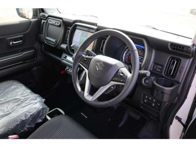 ハスラータフワイルドターボ 4WD　全方位モニターナビ　LEDヘッドライト　シートヒーター　アダプティブクルーズコントロール　衝突軽減ブレーキ　車線逸脱警報 660