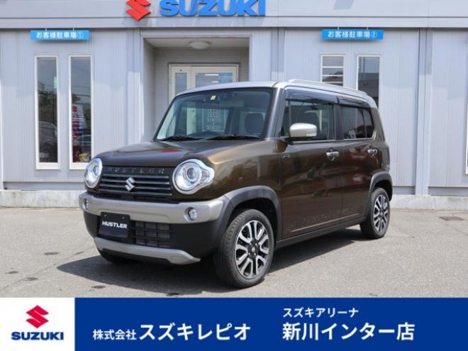 ハスラーJスタイルIIIターボ 4WD　1オーナー　特別仕様　4WD　ターボ　衝突軽減ブレーキ　CDプレイヤー　クルーズコントロール　LEDヘッドライト　オートエアコン　シートヒーター 660