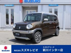 ハスラー　JスタイルIIIターボ 4WD　1オーナー　特別仕様　4WD　ターボ　衝突軽減ブレーキ　CDプレイヤー　クルーズコントロール　LEDヘッドライト　オートエアコン　シートヒーター 660