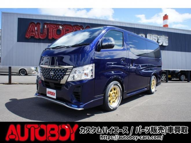 キャラバン2.4 AUTECH エクステリア セレクション ロングボディ ディーゼルターボ 4WD　エクステリアセレクション4WD　Bodyline新作17インチAW&薄型オーバーフェンダー&ベッドキットTYPE2　ヨコハマPARADA215/60R17 登録済未使用車 2400