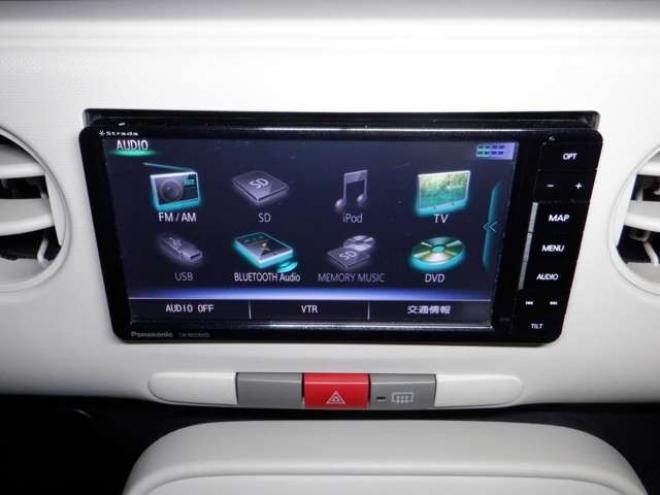 ミラココアL 4WD　ナビ・TV・B/T・Bカメラ・社外エンスタ・車検新規2年・リア修復済み・キーレスキー・エコアイイドル・ライトレベライザー・ベンチシート 660